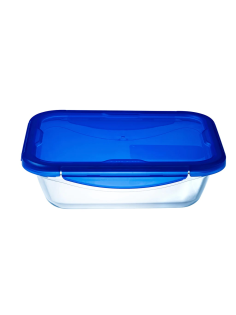 Форма для запекания Pyrex Cook and Go с крышкой 25 x 19 х 7см, 1.9л