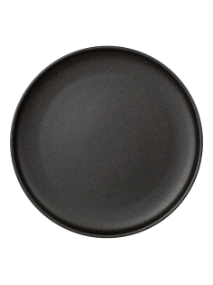Тарелка Domenik Rock black обеденная, 26см