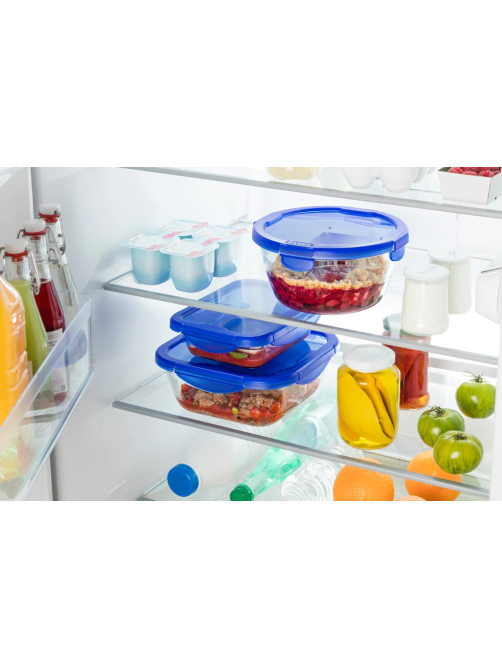 Форма Pyrex Cook&Go с крышкой 21 x 21 x 8см, 1.9л