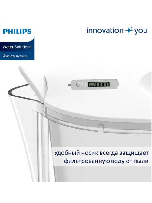 Кувшин Philips белый, 4л