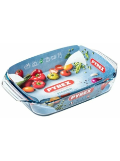 Блюдо для запекания Pyrex Optimum с прихватками 3.8л, 39 х 25см