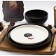 Салатник Domenik Rock black 450мл, 15см