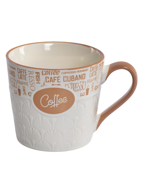 Кружка Domenik Emboss&Coffee, 400мл