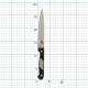 Нож поварской Axwild Ideal, 15см