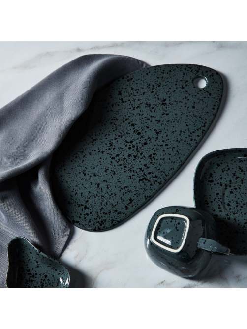 Блюдо Millimi Onyx овальное, 32 x 17см