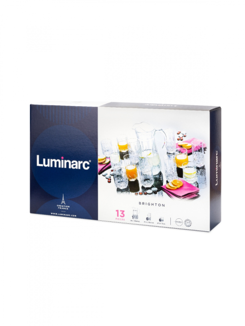 Питьевой набор Luminarc Brighton, 13 предметов