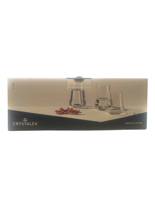 Набор стаканов для виски Crystal Bohemia Xtra, 350мл х 6шт