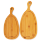 Набор разделочных досок Attribute Bamboo Curve 39 х 18см, 33 х 16см, 2шт