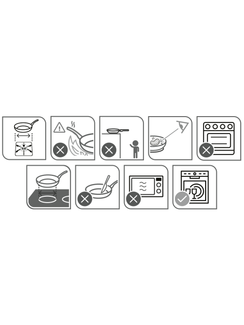 Сковорода Tefal Emotion+ Flavors G7, 24см