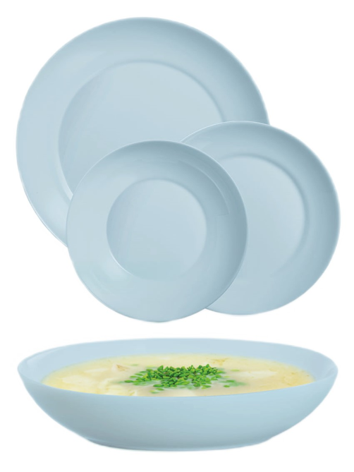 Тарелка десертная Luminarc Apy Paradise Blue, 19см