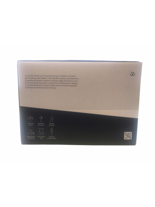 Набор стаканов для виски Crystal Bohemia Xtra, 350мл х 6шт