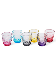Набор стопок Glasserie Skull Colors, 50мл x 6шт