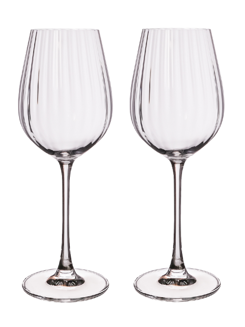 Набор бокалов для вина Crystalite Bohemia Columbia Avax Optic, 400мл x 2шт
