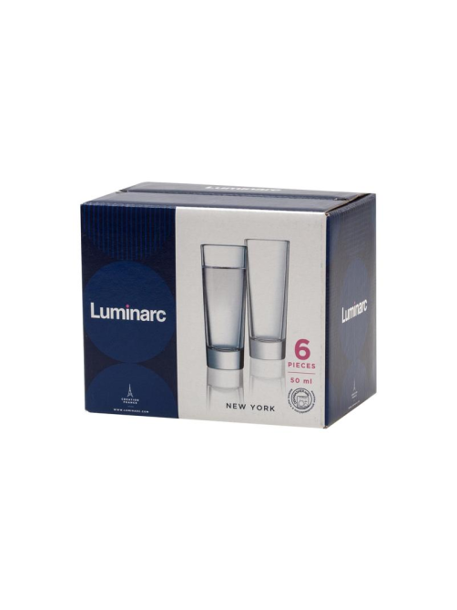 Набор стопок Luminarc New York, 50мл х 6шт
