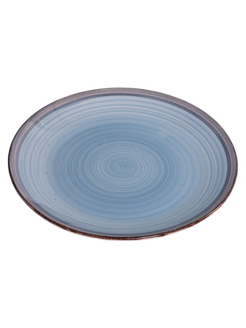 Тарелка обеденная Domenik Mood Smoky Blue, 24.8см