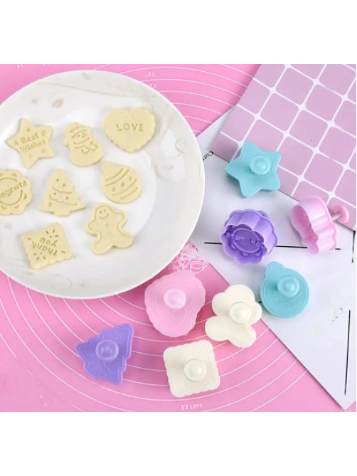Набор формочек для вырезания Attribute Pastel, 4шт