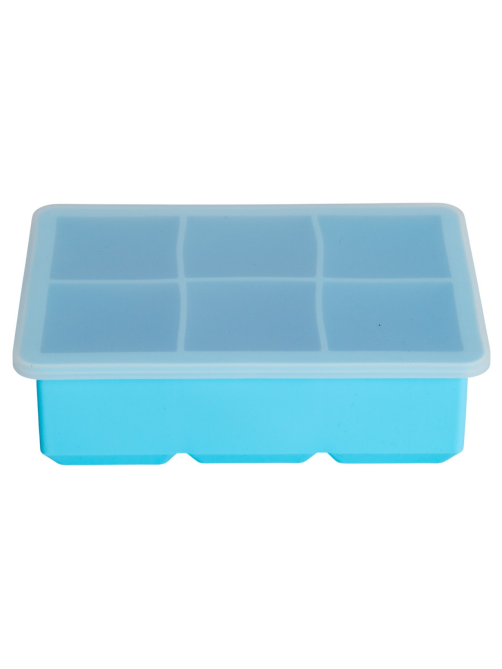 Форма для льда Sirocco Кубы 6 ячеек, 18.3 x 12.7 x 4.5см