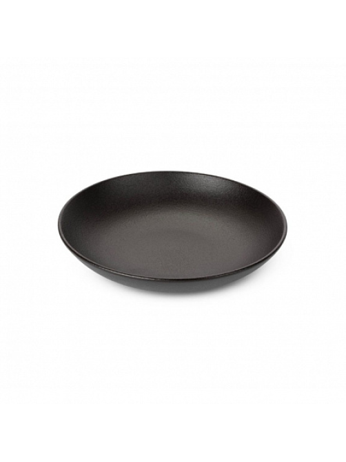 Тарелка суповая Domenik Rock black 900мл, 20см