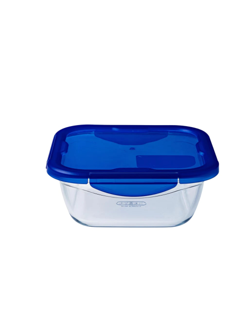 Форма Pyrex Cook&Go с крышкой 21 x 21 x 8см, 1.9л