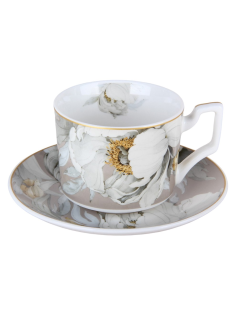 Чайная пара Home Collection Fiori 2, 240мл