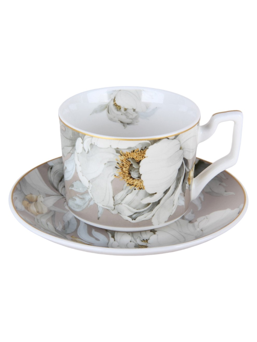 Чайная пара Home Collection Fiori 2, 240мл