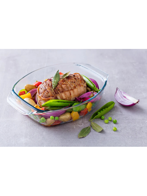 Блюдо Pyrex Optimum 3.8л, 39 х 25/28см