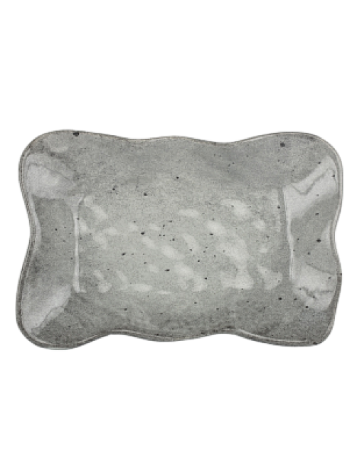 Блюдо Domenik Stone Dark овальное, 26см
