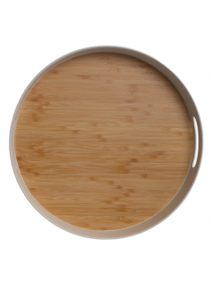 Поднос Domenik Real Bamboo круглый, 30см