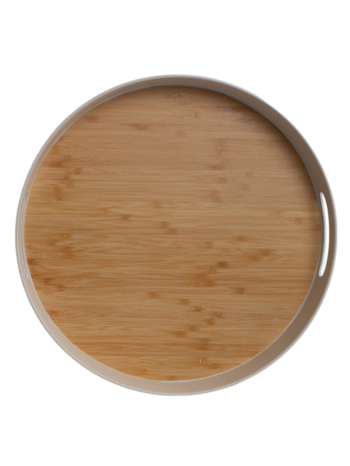 Поднос Domenik Real Bamboo круглый, 30см