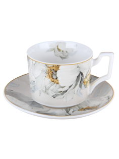 Чайная пара Home Collection Fiori 1, 240мл