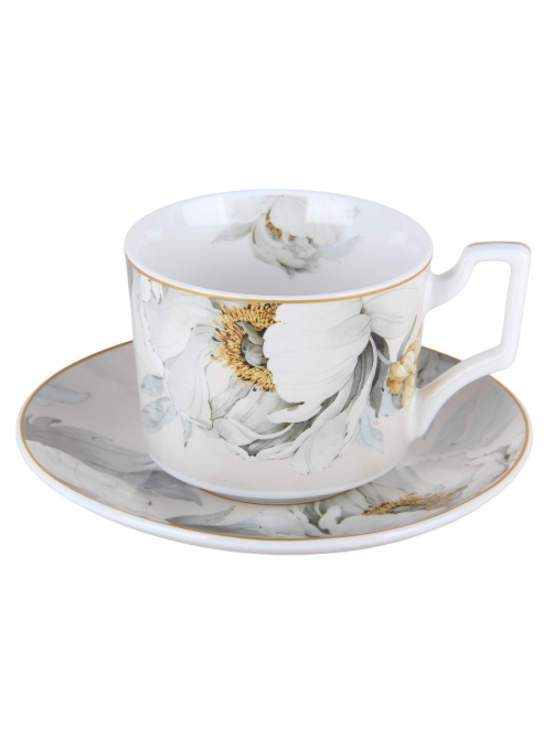 Чайная пара Home Collection Fiori 1, 240мл