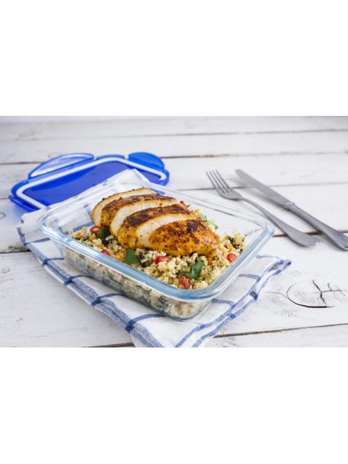 Форма для запекания Pyrex Cook and Go с крышкой 30 x 22 х 8см, 3.5л