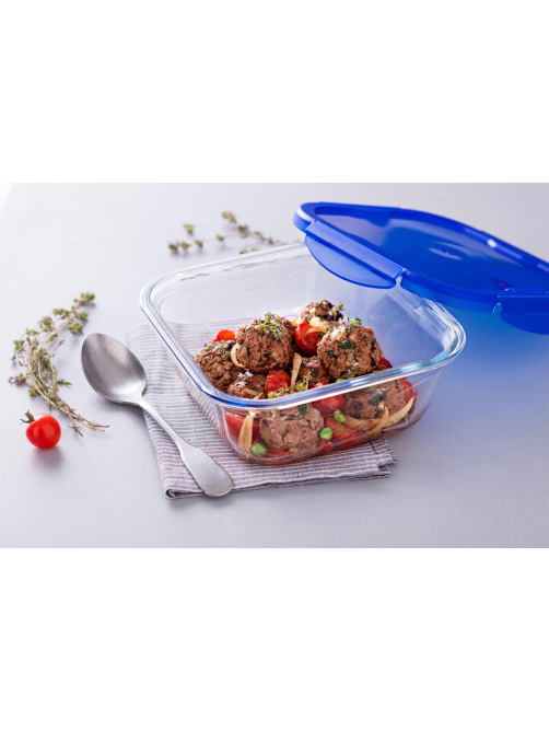 Форма Pyrex Cook&Go с крышкой 21 x 21 x 8см, 1.9л