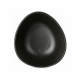 Салатник треугольный Domenik Rock black 450мл, 16см