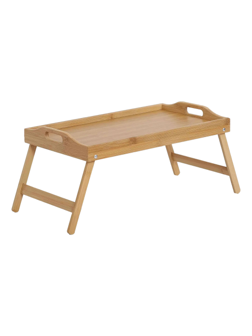 Поднос Fuzhou Bamboo на ножках коричневый, 50 х 30см