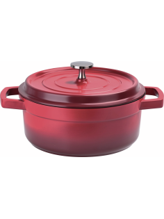 Кастрюля Red из литого алюминия с крышкой 2.43л, 20см