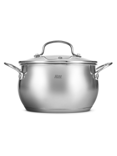 Кастрюля Hitt Siena с крышкой 4.9л, 22см