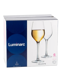 Набор бокалов для белого вина Luminarc Celeste, 270мл х 6шт