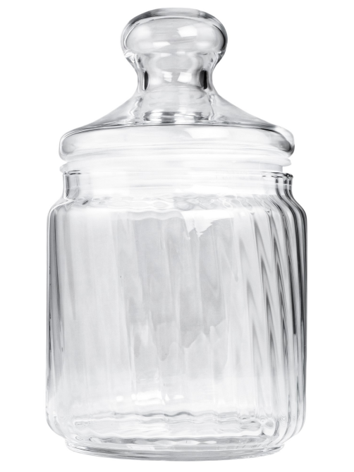 Набор банок Luminarc Striped Jar 500мл, 750мл и 1л