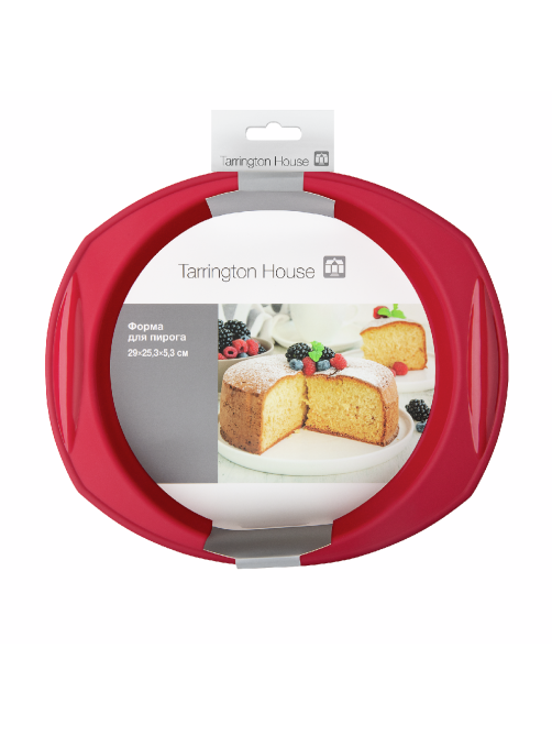 Tarrington House Форма для пирога с ручкой, 28.5 x 24.5 x 6.2см