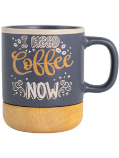 Кружка Sirocco Coffemania синяя, 420мл