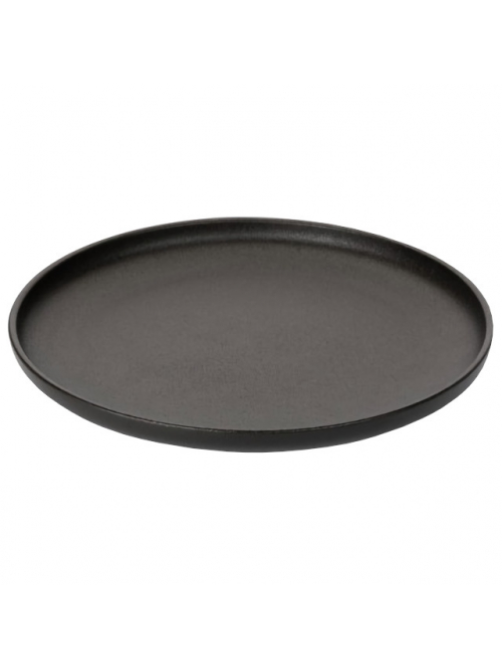 Тарелка Domenik Rock black обеденная, 26см