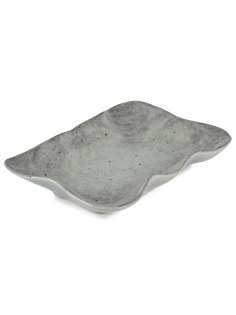 Блюдо Domenik Stone Dark овальное, 26см