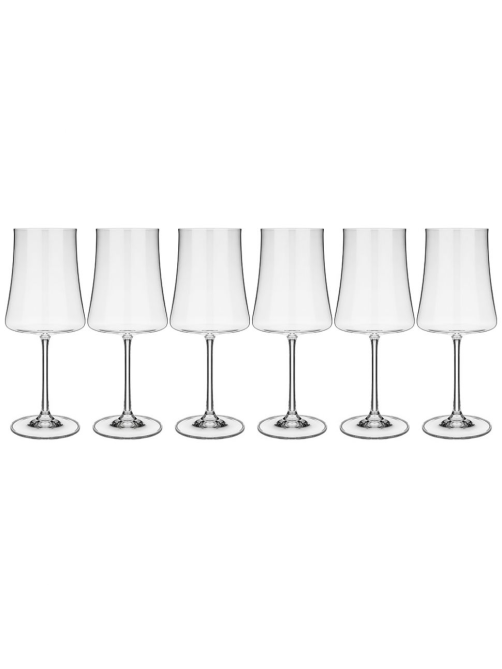 Набор бокалов для красного вина Crystal Bohemia Xtra, 460мл х 6шт