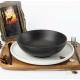 Тарелка суповая Domenik Rock black 900мл, 20см