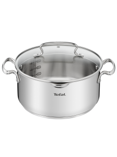 Кастрюля с крышкой Tefal Duetto+ 5л, 24см