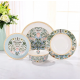 Тарелка Flowers Fioretta обеденная, 27см