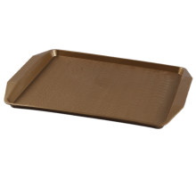 Поднос для фастфуда Mgprof коричневый, 42 x 30см-42.7 x 30см
