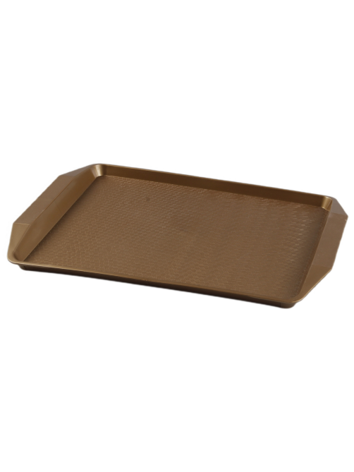 Поднос для фастфуда Mgprof коричневый, 42 x 30см-42.7 x 30см