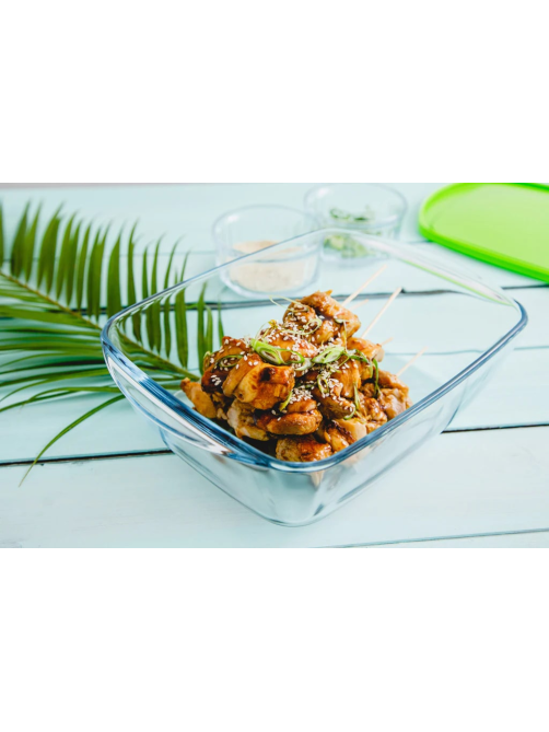Форма для запекания Pyrex Cook&Store прямоугольная с крышкой 1.1л, 23 х 15 x 6.5см